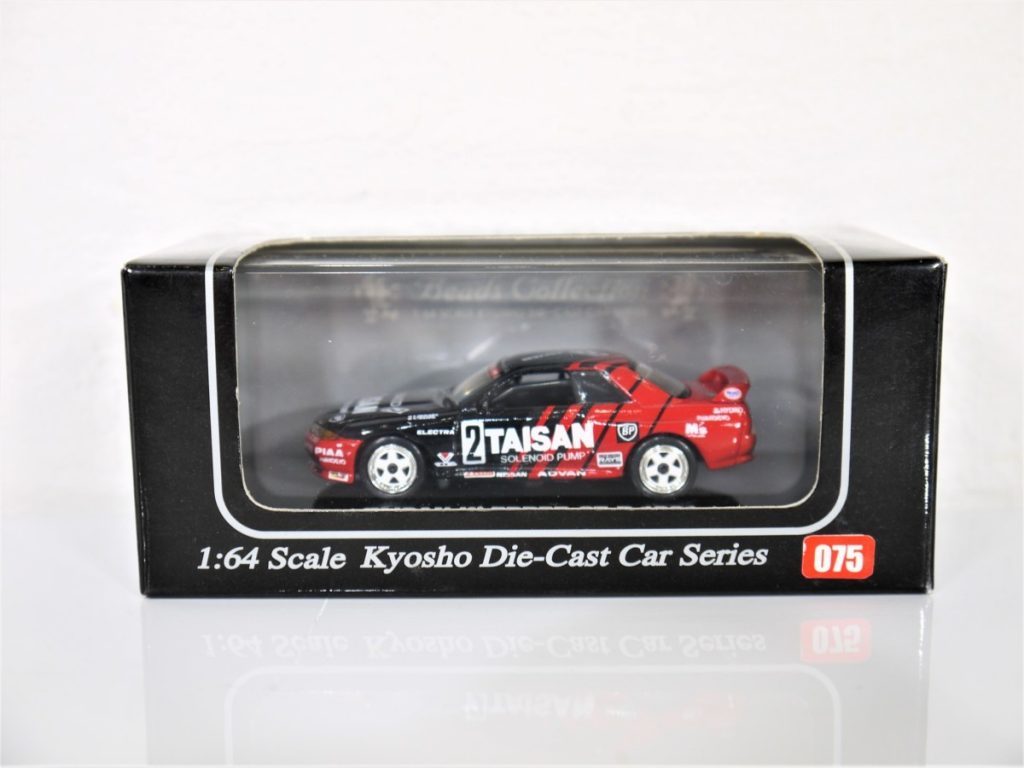 京商　Kyosho　Skyline　TAISAN BP GT-R (1991)　(Beads Collection)　1/64