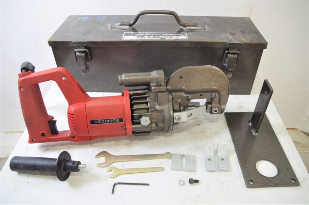 IKURA TOOLS ミニパンチャー IS-14MPS 電動油圧式 イクラ 育良精機 穴あけ 電動式 鉄鋼用