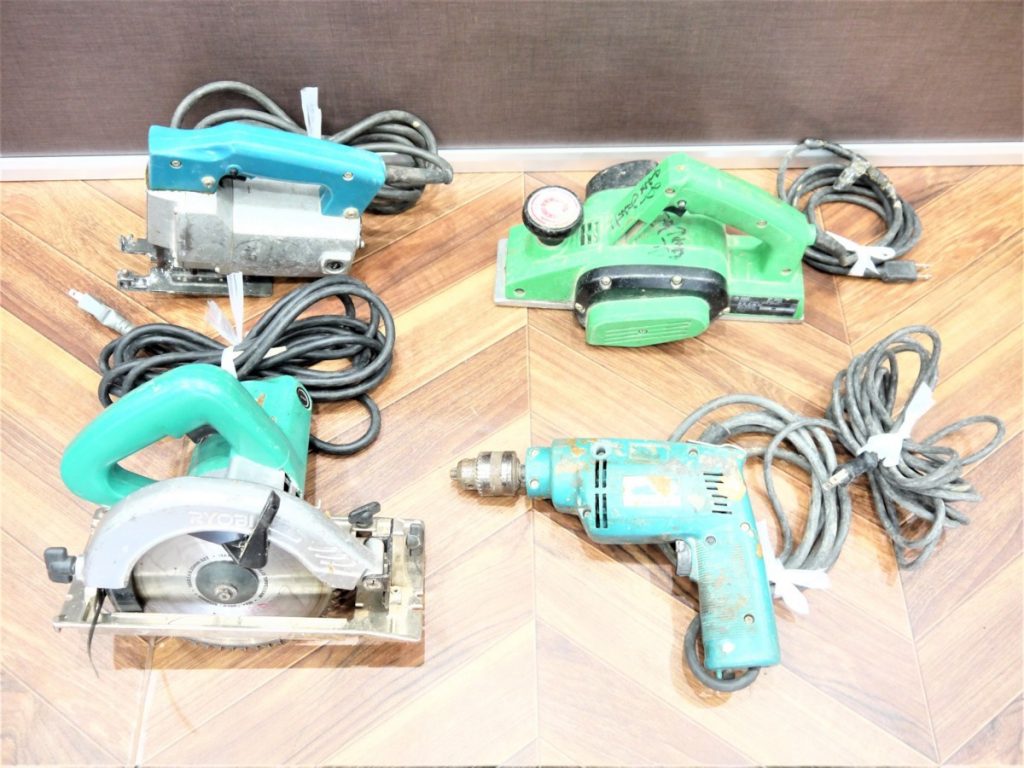 Makita マキタ・RYOBI リョービ・HITACHI 日立工機 電動工具 4個セット