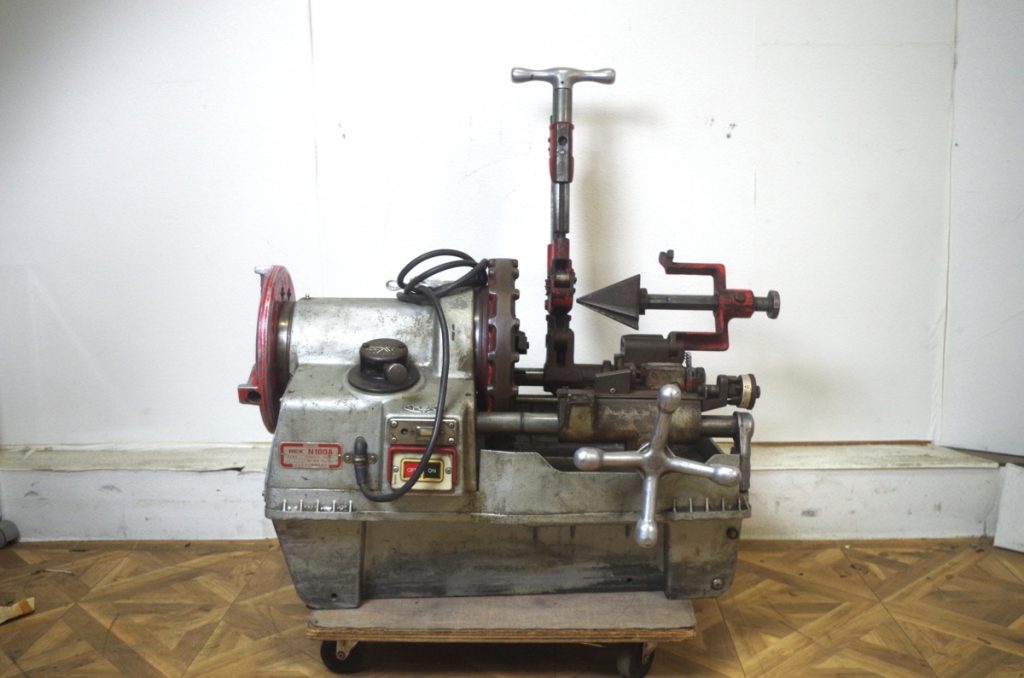 REX パイプマシン N100A レッキス ねじ切り機 動作確認済み 現状品