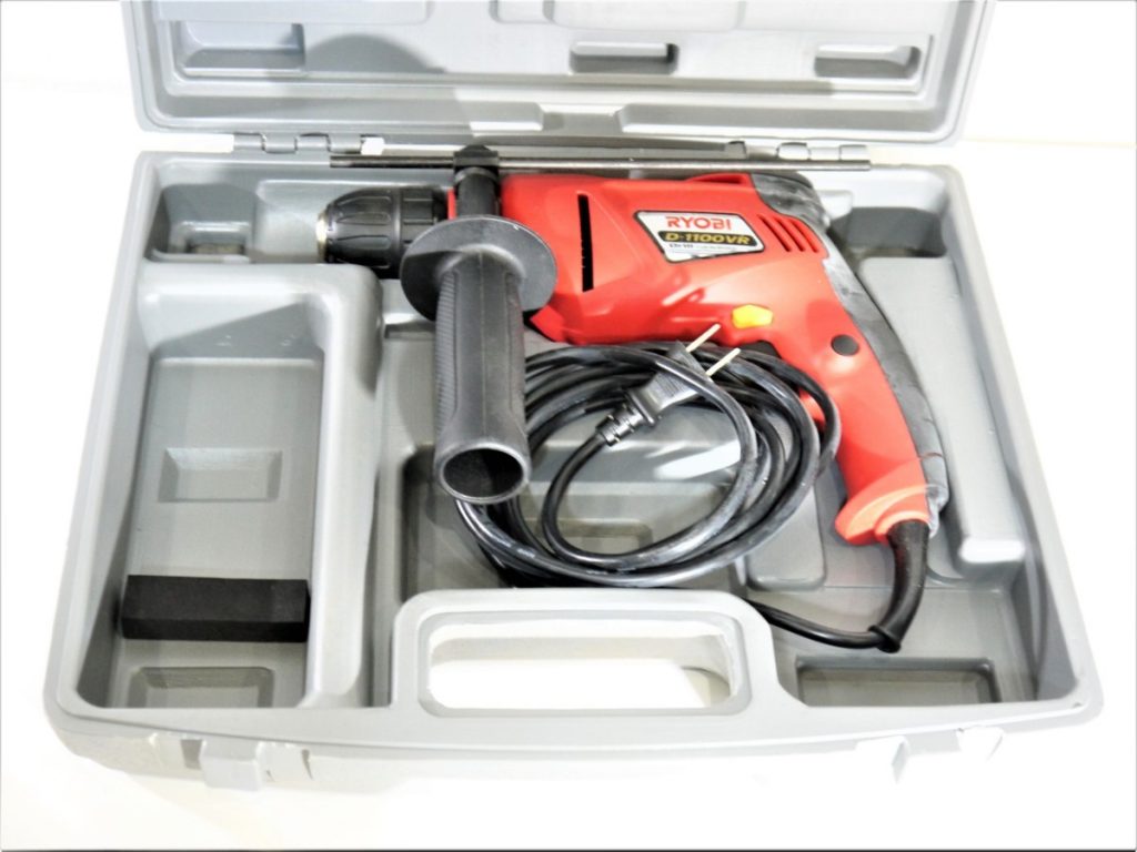動作OK　RYOBI　リョービ　電動ドリル　D-1100VR　100V