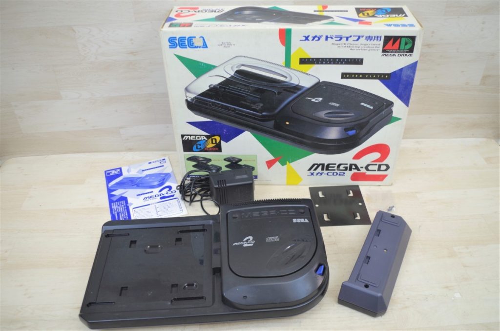 MEGA-CD2 メガCD2 SEGA セガ メガドライブ専用 ビデオゲーム テレビゲーム CD-ROM 本体 元箱付き 動作未確認