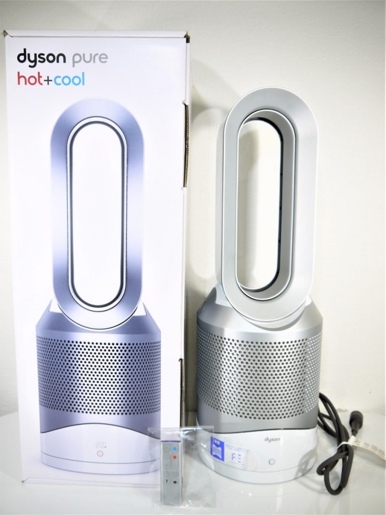 Dyson ダイソン HP01WS 空気清浄機能付きファンヒーター Pure Hot＋Cool エアマルチプライアー ホワイト/シルバー