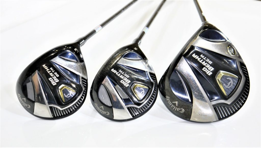 ④Callaway キャロウェイ BIG BERTHA BETA ビッグバーサベータ #3＃5＃10.5 3本セット フェアウェイウッド/ドライバー