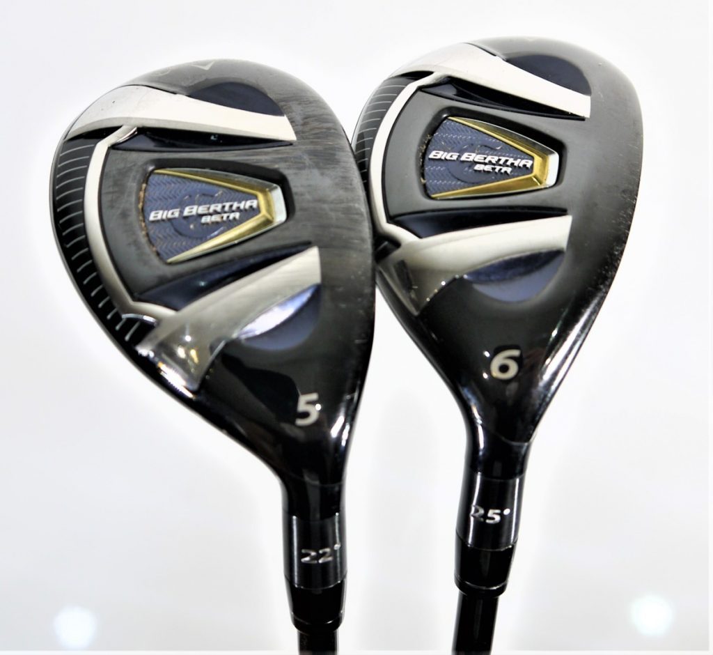 ②Callaway BIG BERTHR BETA　5番22°UT　6番25°UT　2本セット　キャロウェイ