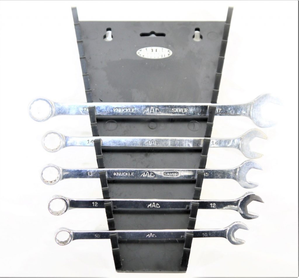 （1605）MAC TOOLS/マックツール コンビネーションレンチ M10CL~M17CLKS 5点セット ナックルセーバー ハンドツール