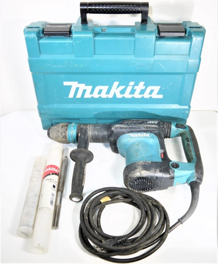 動作確認済み　makita マキタ 電動ハンマー HM0871C 　取説付き ハツリ 電動工具 電動ハンマー