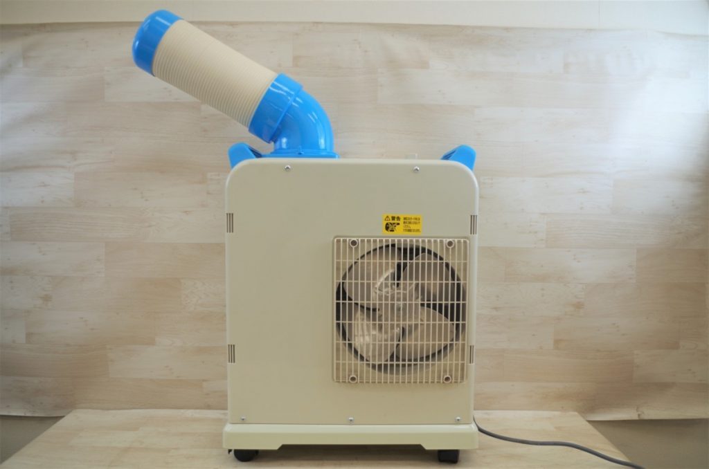 NAKATOMI ミニスポットクーラー SAC-1800N ナカトミ MINI SPOT COOLER 冷風機 冷房 空調 キャスター付き 2019年製 B