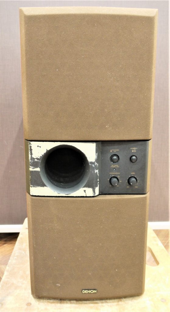 DENON　デノン　DSW-555　アンプ内蔵スーパーウーハー