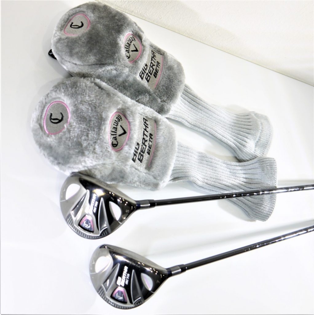 ⑦Callaway キャロウェイ BIG BERTHA BETA ビッグバーサベータ 5W/7W レディース？フェアウェイウッド カバー付き