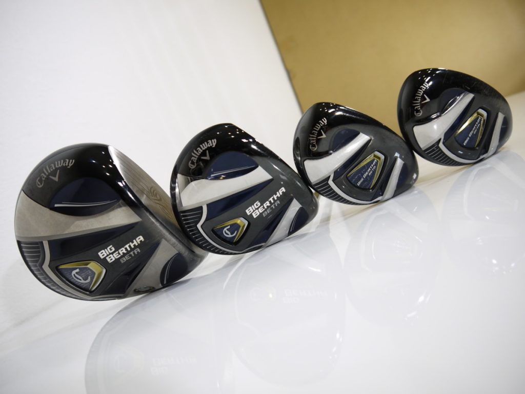 ③Callaway キャロウェイ BIG BERTHA BETA ビッグバーサベータ 3＆5UT　6FW　ドライバー10.5 4本セット