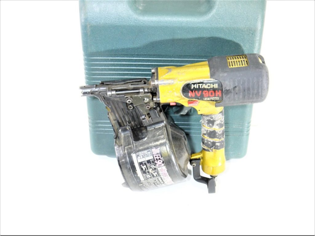 ②日立工機 HITACHI 日立 高圧釘打ち機 高圧ロール釘打ち機 NV65HJ エアーツール エアー工具