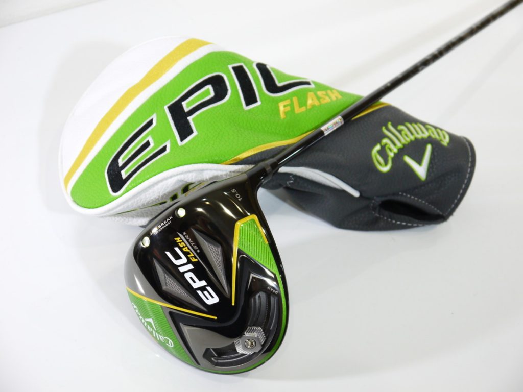 (G) EPIC FLASH STAR　Callaway ドライバー 10.5度　　Impact Boron REVE FLEX-SR Limited Edition　カバー付