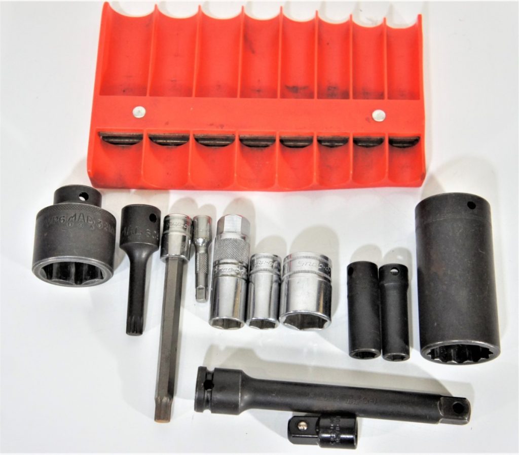 （1609）SNAPON スナップオン/Mac Tools マックツール FLAG等 ソケット 12点セット