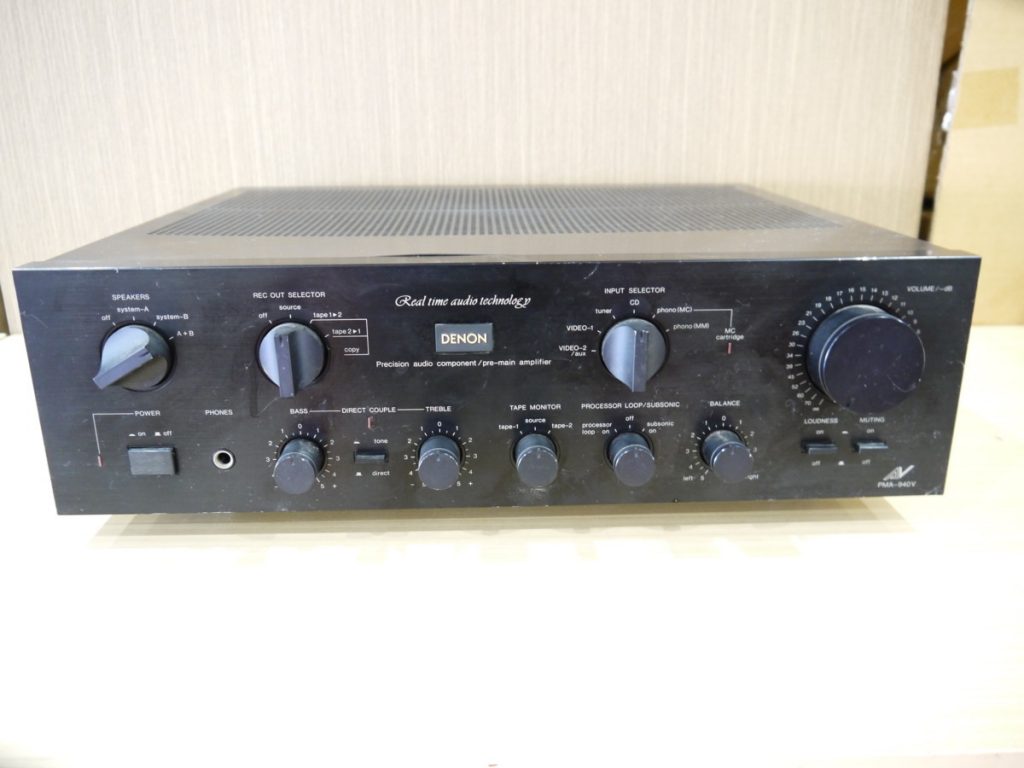 DENON　アンプ　PMA-940V
