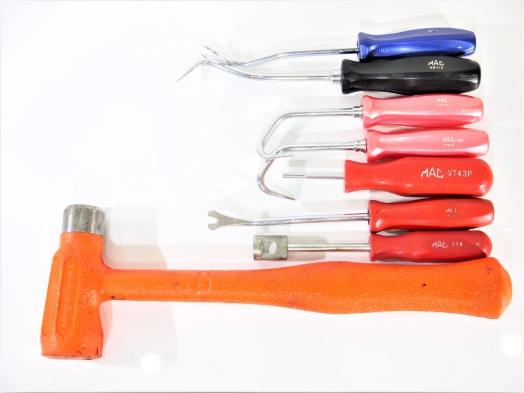 （1601）MACTOOL　CH24DFS コンポキャストハンマー ホースリムーバー 内張り剥がし等 8点セット　マックツール 工具