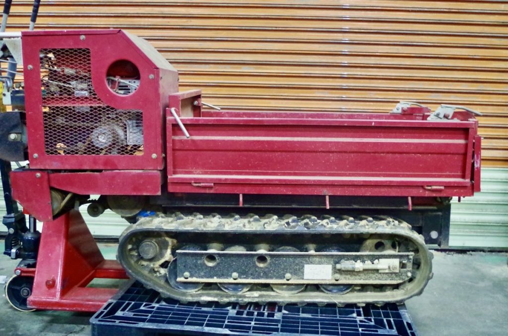 ユニキャター　運搬車　ダンプ　kawasaki fg300g搭載　動作未確認品　ジャンク扱い　