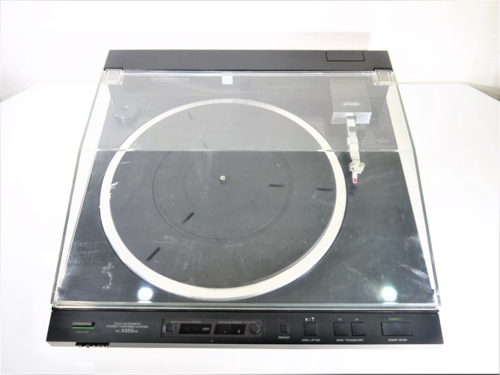 SONY PS-X555ES　レコードプレーヤー