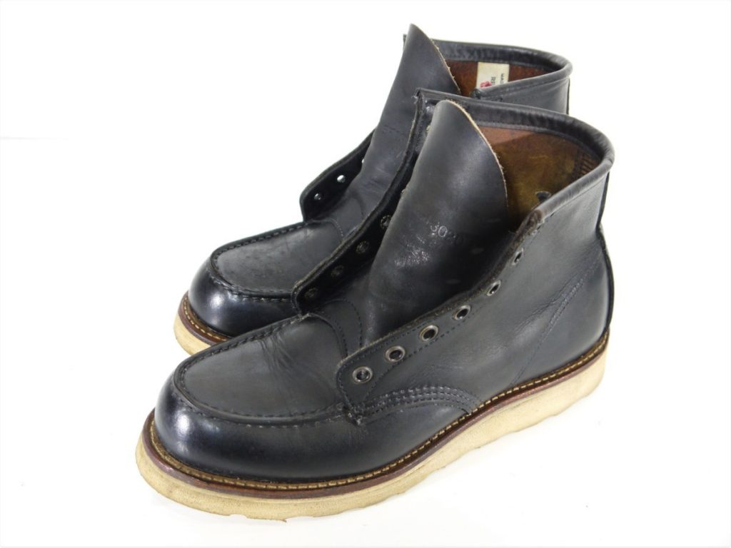 RED WING SHOES(レッドウィングシューズ)　ブーツ ブラック 黒 US6.5 D(24.5cm）