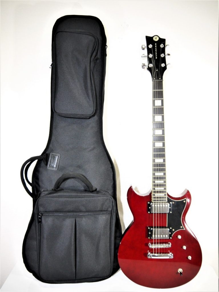 REVEREND ギター エレキ ＆ gradusギターケース 弦楽器 演奏 ミュージック　レッド　RED