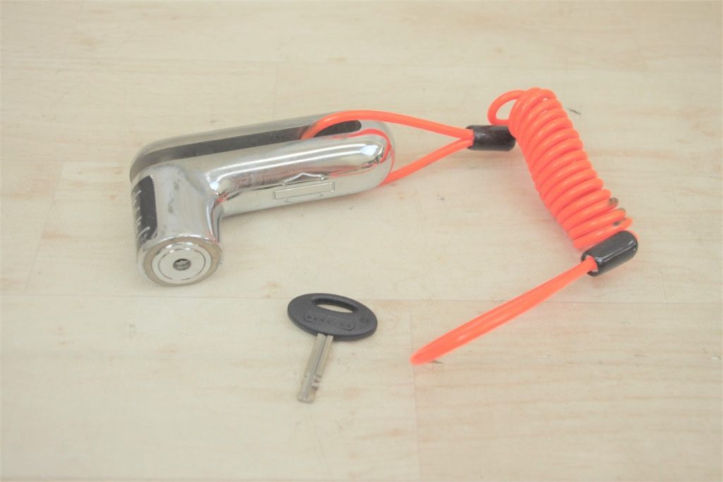 ハーレー純正 ディスクロック WDFS001 バイク 盗難対策 チェーンロック 重量 鍵 キーロック