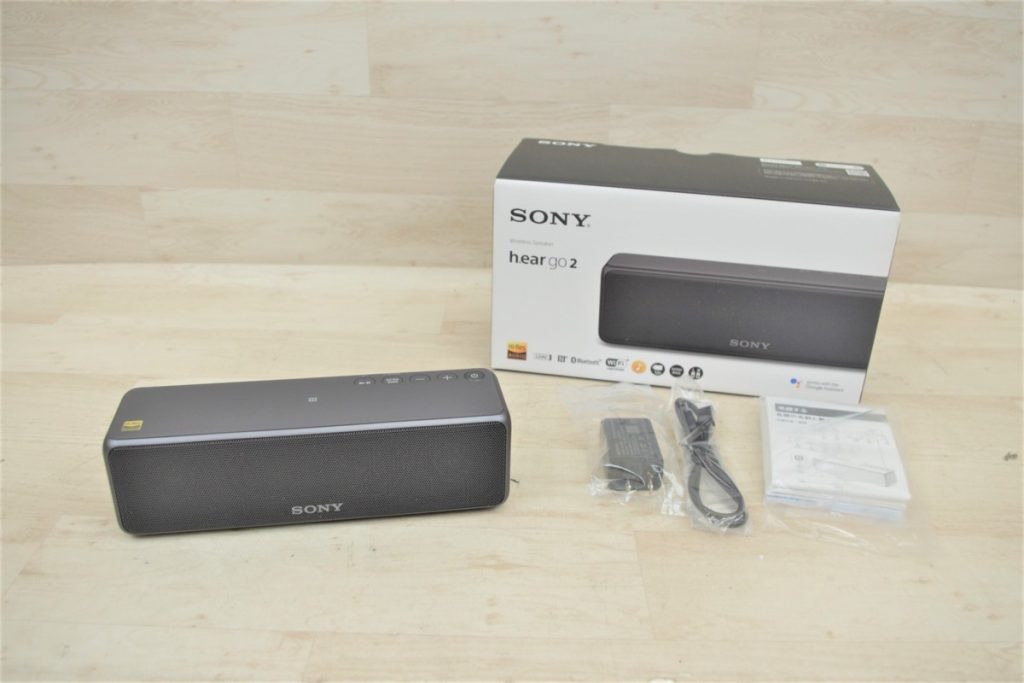 SONY ワイヤレススピーカー SRS-HG10/BM グレイッシュブラック 100V-240V Hi-Res AUDIO ソニー Bluetooth Wi-Fi 新品