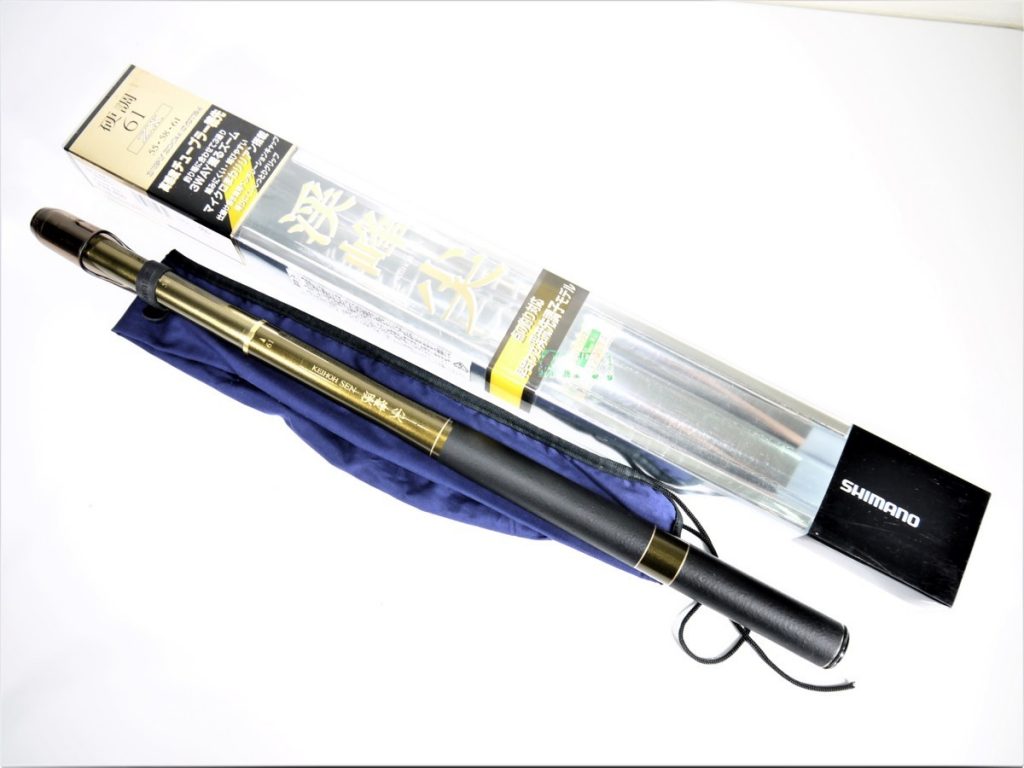shimano シマノ　渓峰尖 ZX 硬調 61 けいほうせん 竿袋付き　3WAYズーム