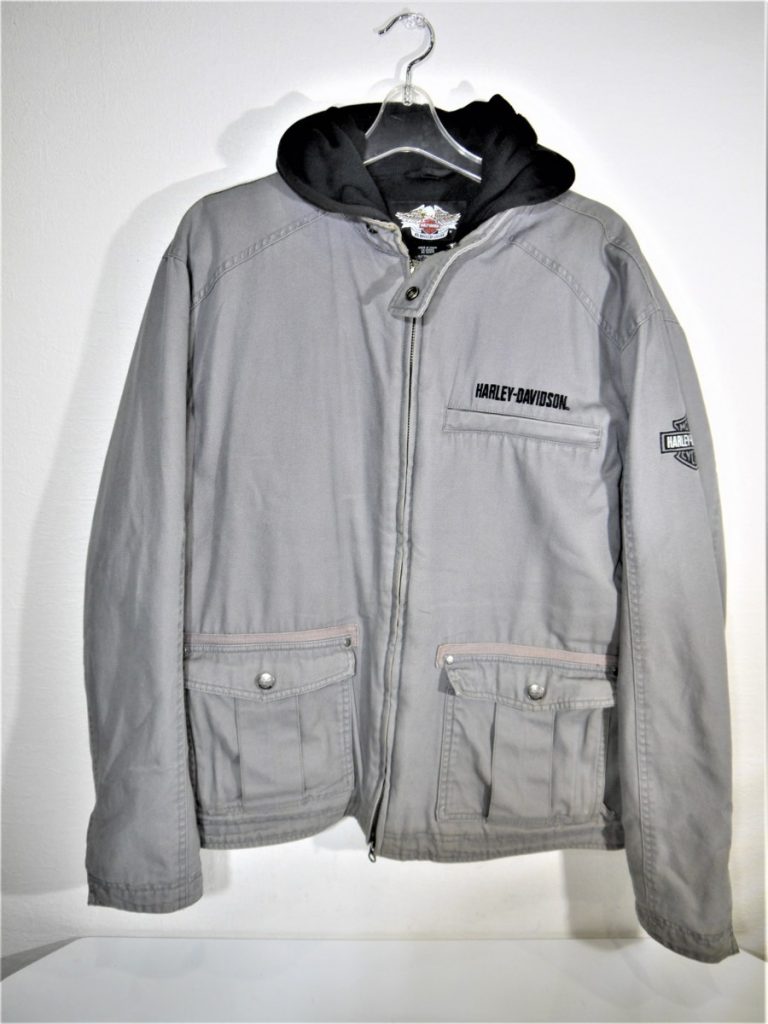 HARLEY-DAVIDSON ハーレーダビッドソン　ジャケット　グレー バイク
