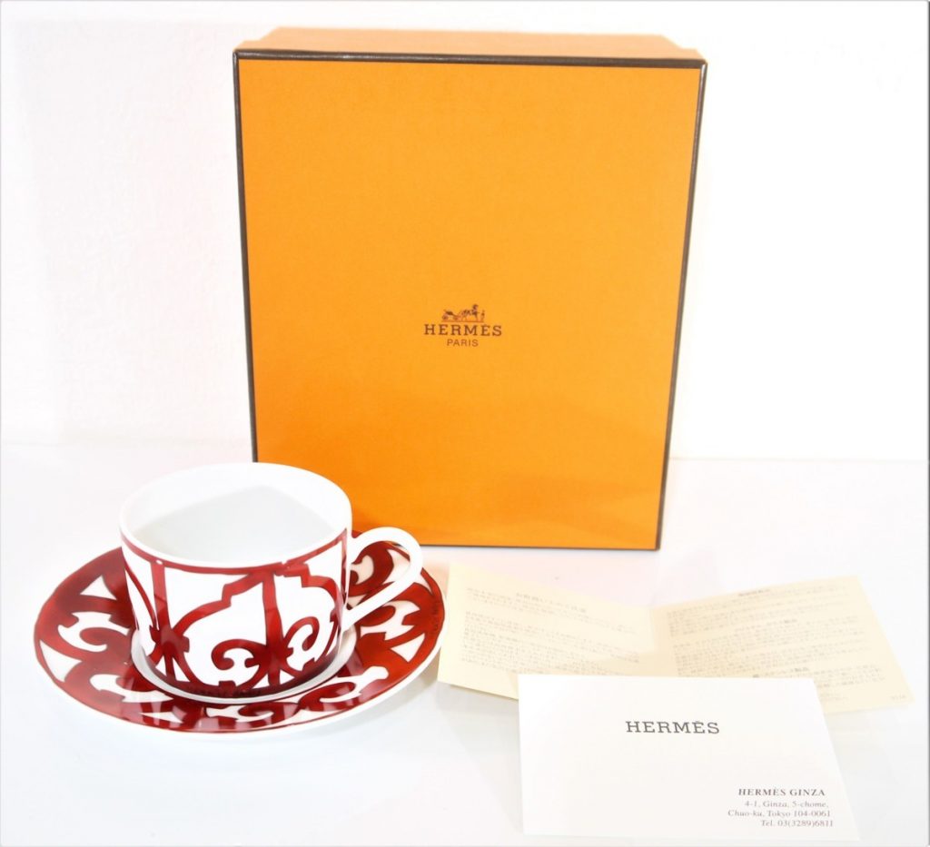 エルメス HERMES カップ＆ソーサー バルコン デュ ガダルキヴィール 1客 食器