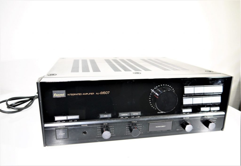 SANSUI サンスイ Integrated Amplifier AU-607 アンプ AU-α607 動作品