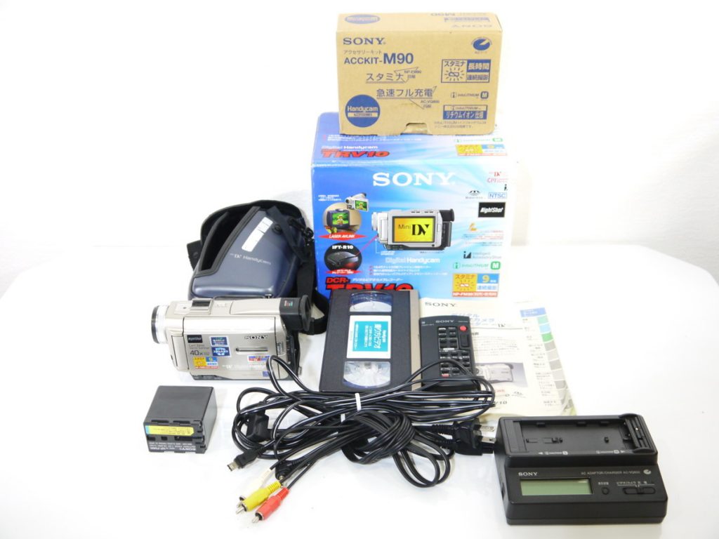SONY ソニー Handycam ハンディカム デジタルビデオカメラ DCR-TRV10