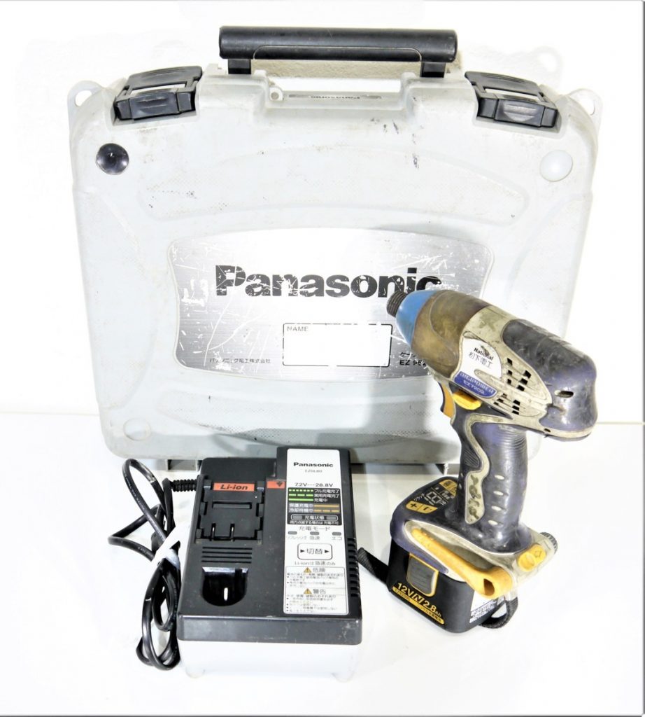 National ナショナル 松下電工 EZ7202 /パナソニック充電器 EZ0L80 充電式インパクトドライバ 電動工具