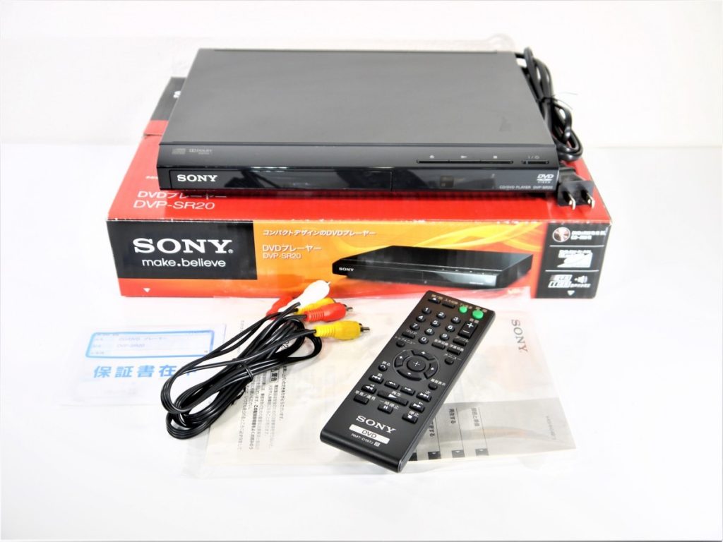SONY ソニー DVDプレーヤー ブラック DVP-SR20　再生専用