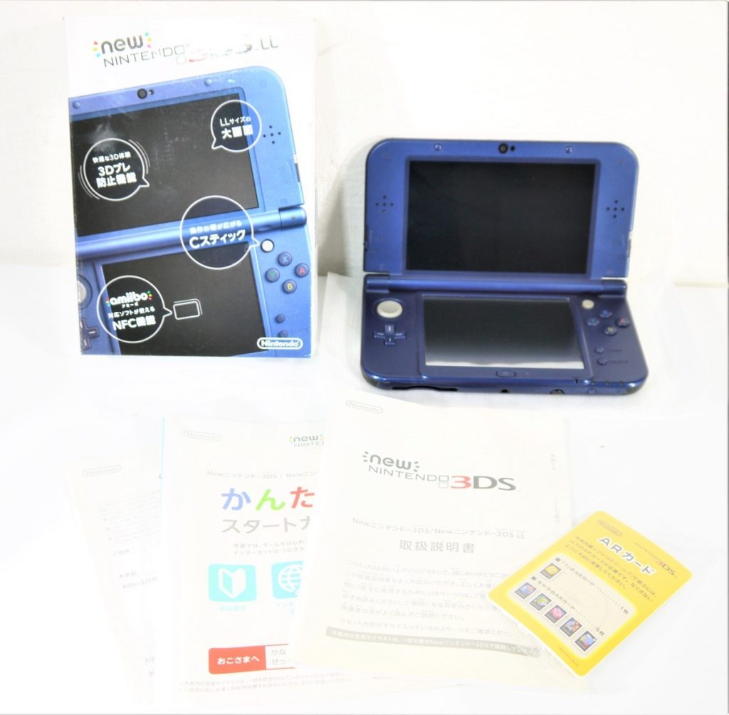 Nintendo 3DS LL メタリックブルー 本体 任天堂　初期化済み