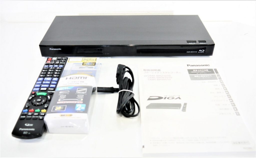 通電のみ Panasonic パナソニック DMR-BRW1010 ブルーレイディスクレコーダー 2016年製 リモコン その他付属品有り