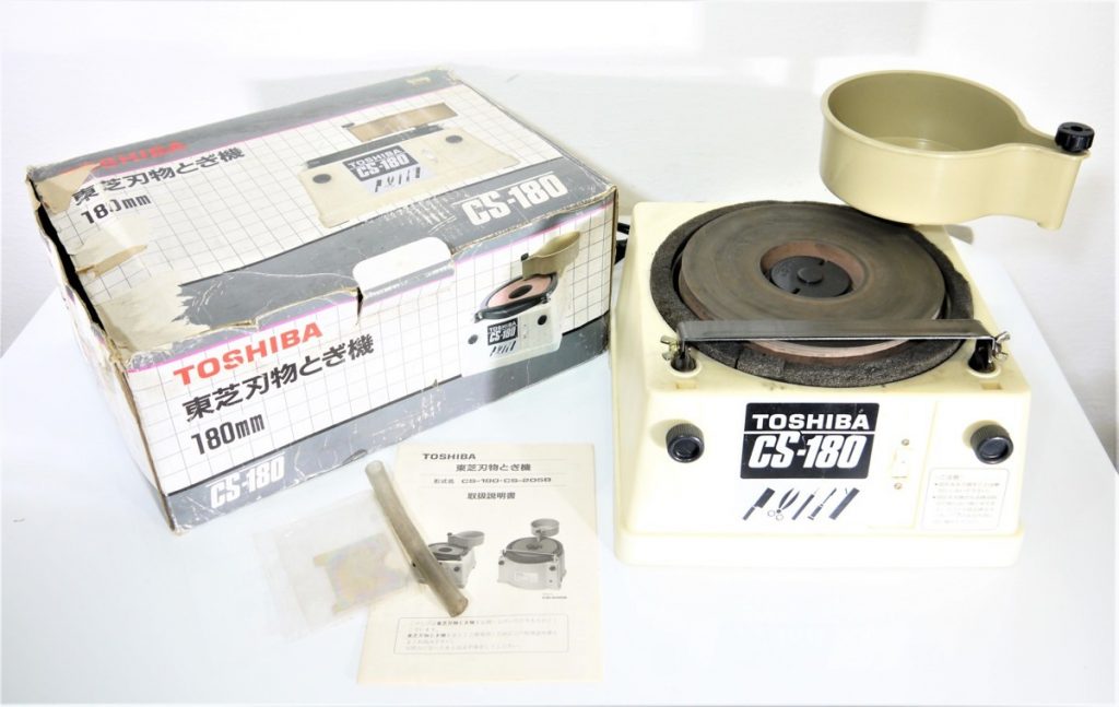 TOSHIBA 東芝 刃物研ぎ機 CS-180B 研磨機・包丁・ノミ・カンナ