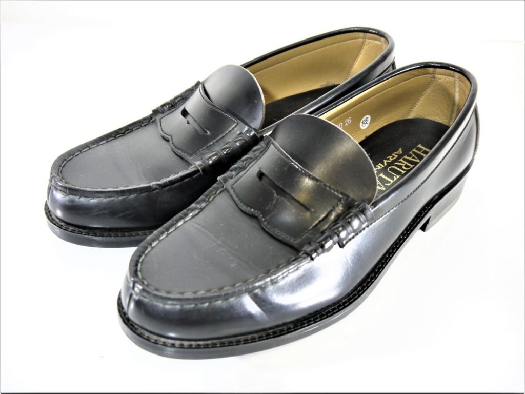 HARUTA ARVIN　ハルタ　ローファー　黒　ブラック 26㎝ 3E 靴