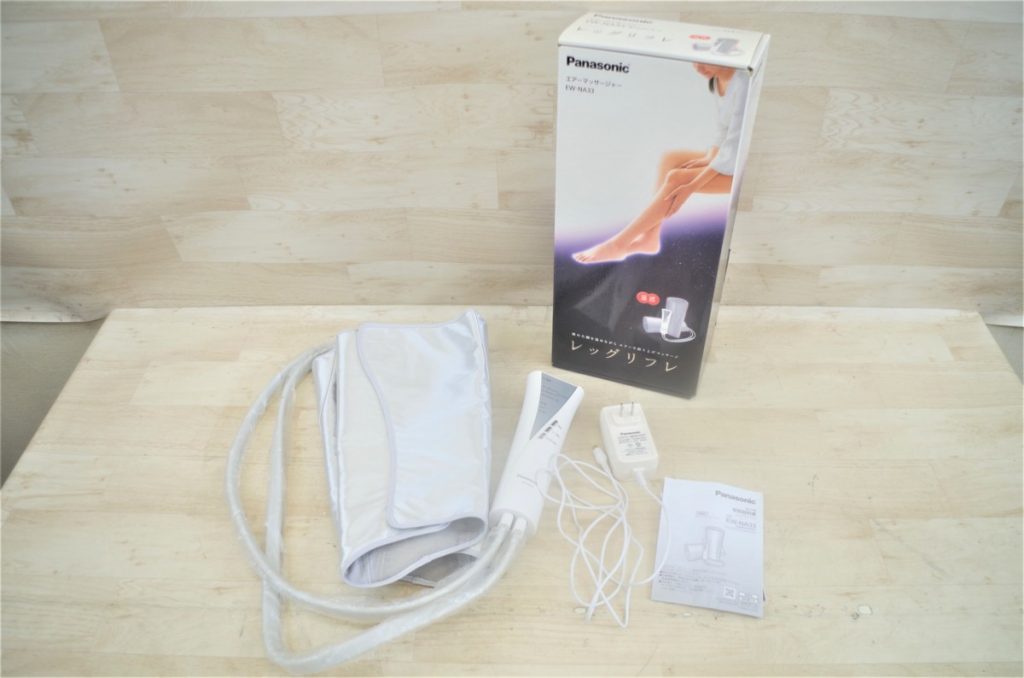Panasonic レッグリフレ EW-NA33 シルバー エアーマッサージャー フットマッサージ 温感 リラックス ふくらはぎ パナソニック