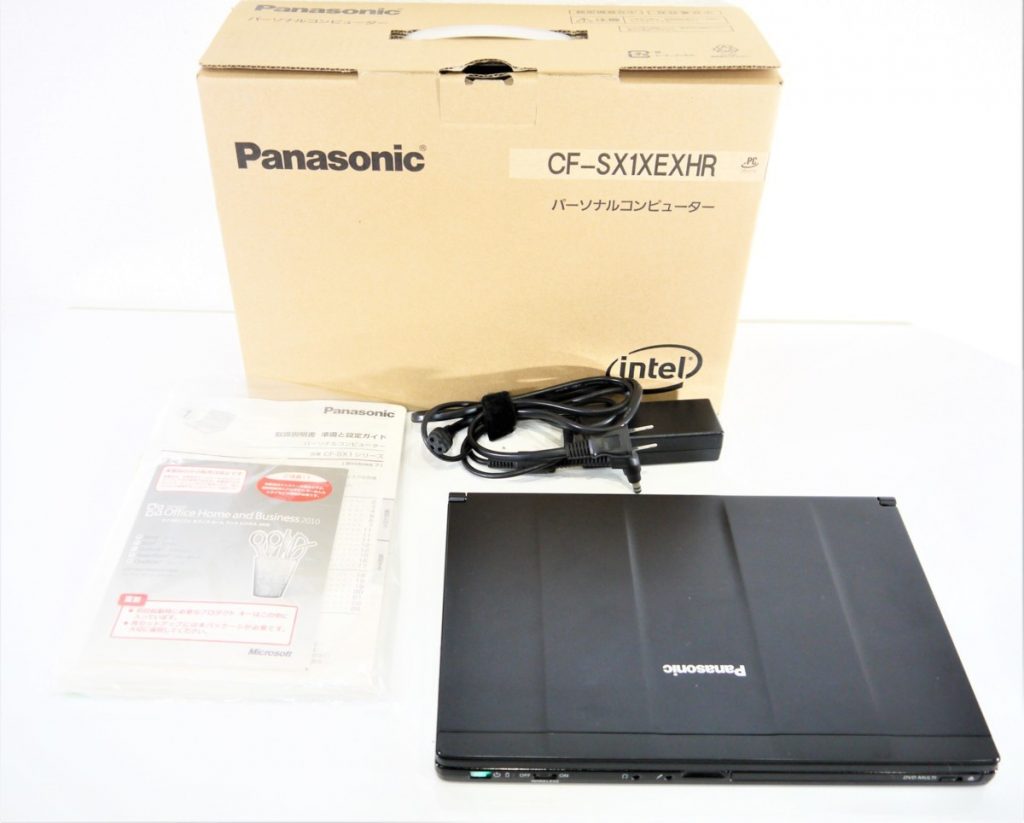 Panasonic パナソニック Let's note CF-SX1 Intel Core i5　６４ビット　初期化済み