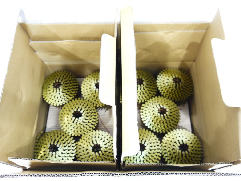 MAX マックス 300本×10巻 2箱セット 65mm ワイヤ連結釘 NC65V5 コイルネイル