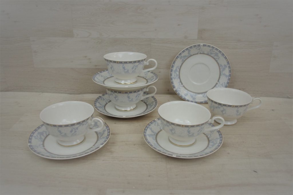 NARUMI ナルミ カップ＆ソーサー 5客セット mila schon ミラショーン 花柄 美品