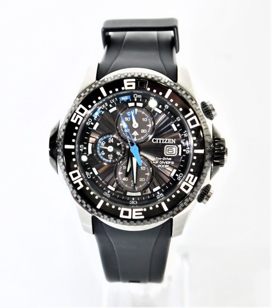 メンズ男性 シチズン CITIZEN AIR DIVER'S 200M eco-drive エコドライブ　腕時計　プロマスター