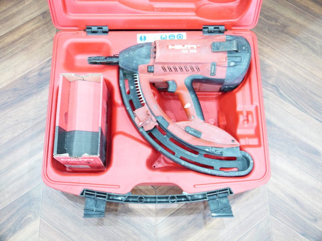 HILTI　ヒルティ GX100 ガス式鋲打機 釘打ち機 専用ケース付き