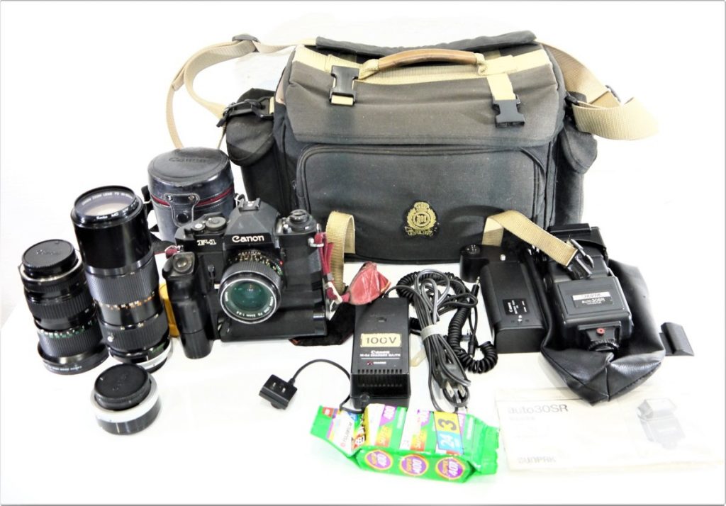 CANON F-1（FD 24mm F2.8）（FD 200mm F4 S.S.C.）（FD105ｍｍ F3.5）キャノン その他付属品あり