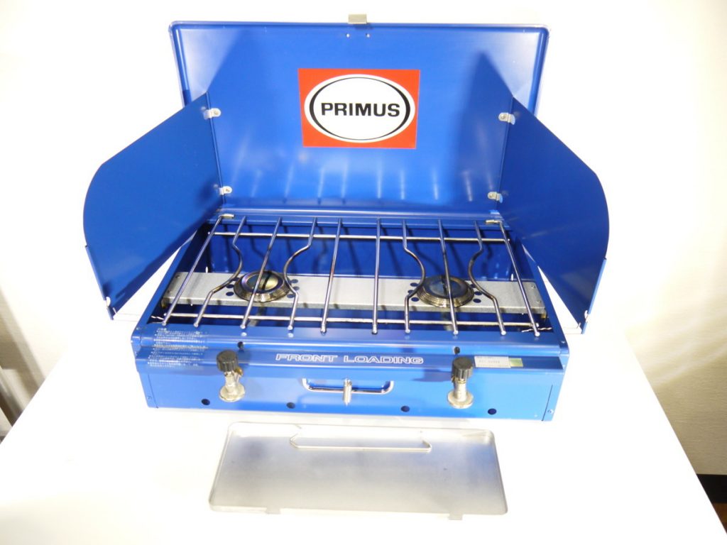 点火未確認 IWATANI-PRIMUS イワタニ-プリムス　ツーバーナーコンロ　P-2BFL