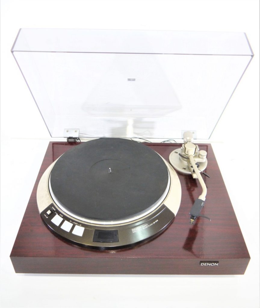 通電確認済み DENON デノン/デンオン レコードプレーヤー ターンテーブル DP-55M