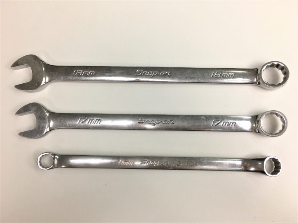 Snap-on コンビレンチ めがねレンチ 3本セット OEXM170B OEXM180B XBM1113A 17,18,11-13mm スパナ スナップオン