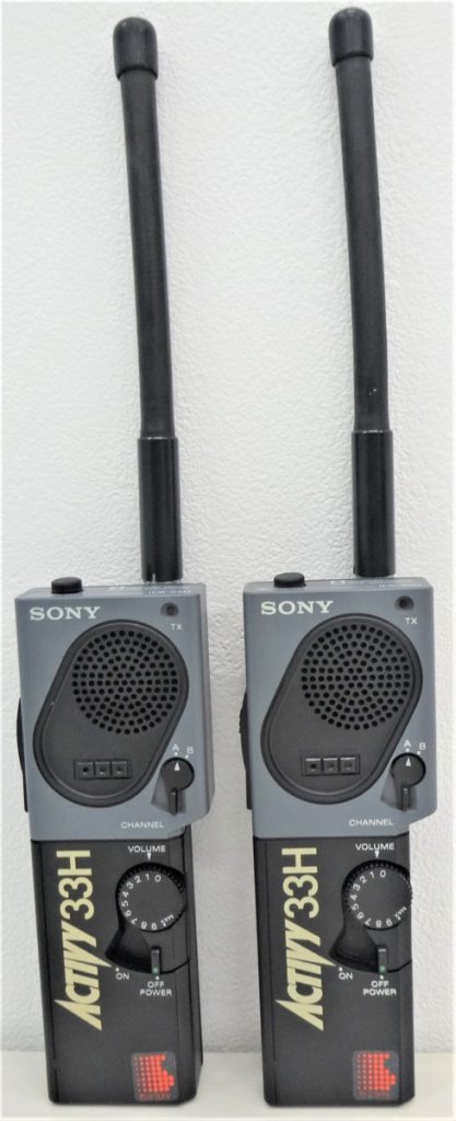 H9-49 SONY CB無線機　ICB-33H　2台　ペア
