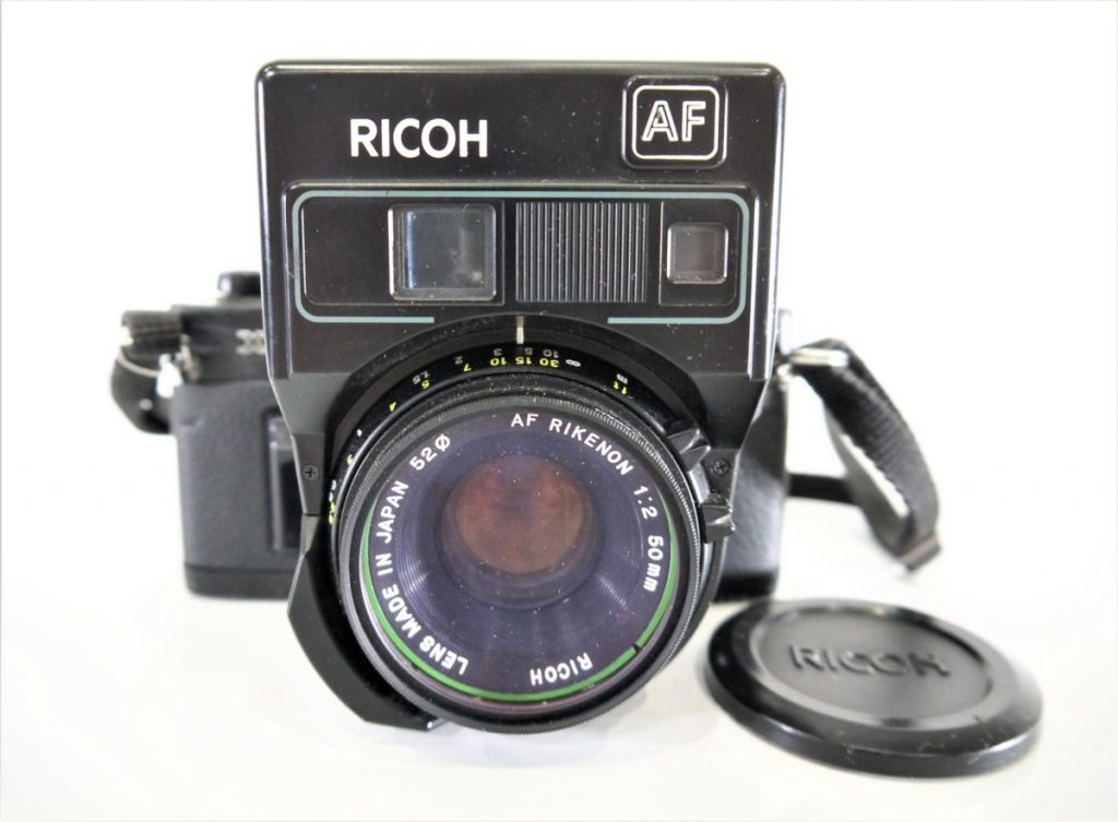 動作未確認 RICOH XR6 AF RIKENON 1:2 50mm 52φ LENS MADE IN JAPAN リコー 一眼レフカメラ ボディ レンズ
