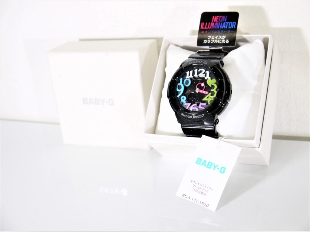 CASIO カシオ Baby-G ベビージー ネオンダイアルシリーズ BGA-131-1B2JF